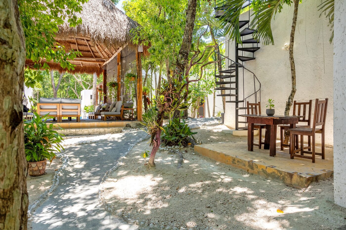 A quiet corner of the retreat